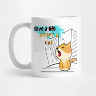 adopt a cat Mug